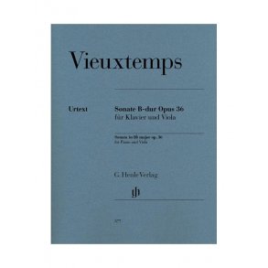 Henry Vieuxtemps: Viola Sonata In B Flat Op.36