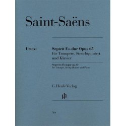 Saint-Saens Camille Septet In E Flat Maj Op.65 Tpt/Str5tet/Pf