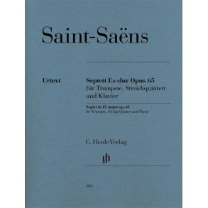 Saint-Saens Camille Septet In E Flat Maj Op.65 Tpt/Str5tet/Pf