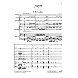 Saint-Saens Camille Septet In E Flat Maj Op.65 Tpt/Str5tet/Pf