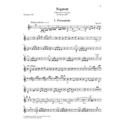 Saint-Saens Camille Septet In E Flat Maj Op.65 Tpt/Str5tet/Pf