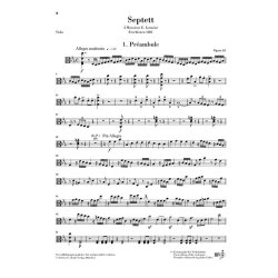 Saint-Saens Camille Septet In E Flat Maj Op.65 Tpt/Str5tet/Pf