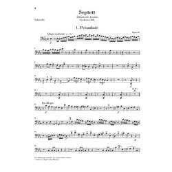 Saint-Saens Camille Septet In E Flat Maj Op.65 Tpt/Str5tet/Pf