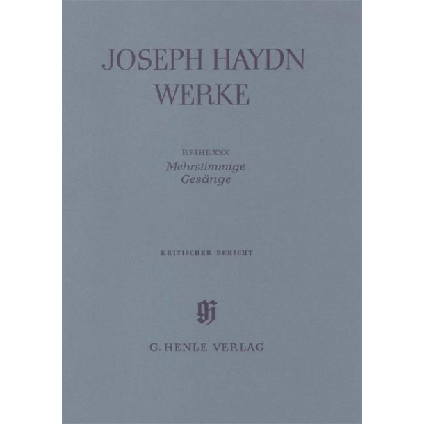 Franz Joseph Haydn: Songs for several voices