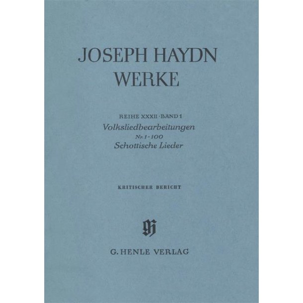Franz Joseph Haydn: Volksliedbearbeitungen No. 1-100 Schottische Lieder