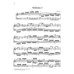 Johann Sebastian Bach: Sinfonias (Three Part Inventions)