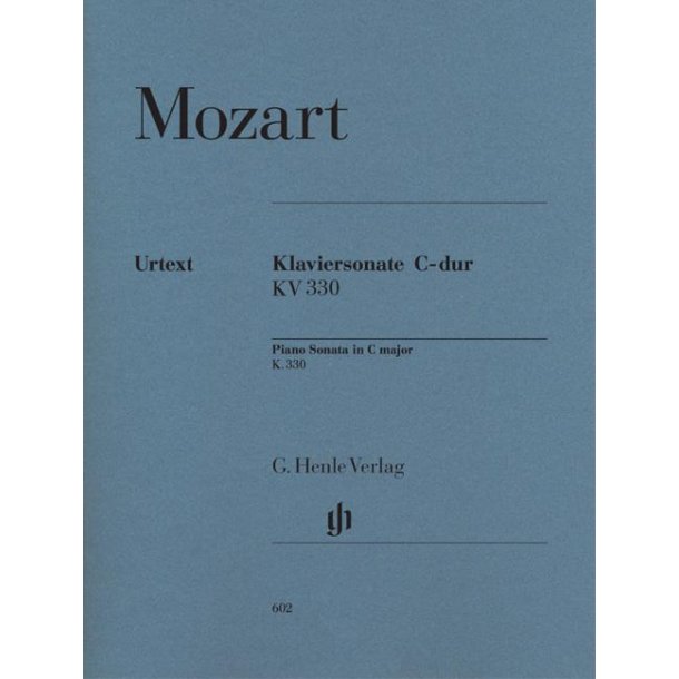 W.A. Mozart: Piano Sonata In C K.330 (Henle Urtext)