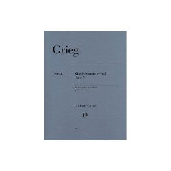 Edvard Grieg: Sonata In E Minor Op.7 (Urtext Edition)
