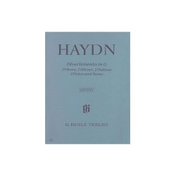 Franz Joseph Haydn: Divertimento G major Hob. II:9 for 2 Oboes, 2 Horns, 2 Violins, 2 Violas and Basso Continuo