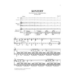 Ludwig van Beethoven: Concerto C major op. 56 for Piano, Violin, Violoncello and Orchestra [Triple Concerto]