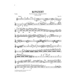 Ludwig van Beethoven: Concerto C major op. 56 for Piano, Violin, Violoncello and Orchestra [Triple Concerto]