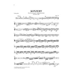 Ludwig van Beethoven: Concerto C major op. 56 for Piano, Violin, Violoncello and Orchestra [Triple Concerto]