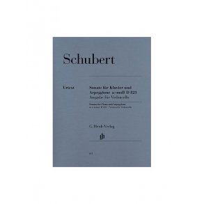 Franz Schubert: Sonata For Piano And Arpeggione In A Minor D 821 (Cello/Piano)