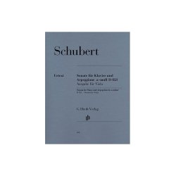 Franz Schubert: Sonata For Piano And Arpeggione In A Minor D 821 (Viola/Piano)
