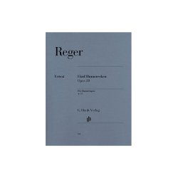 Max Reger: Five Humoresques for Piano op. 20