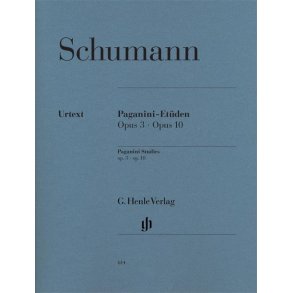 Robert Schumann: Paganini-Studies Op. 3 and Op. 10