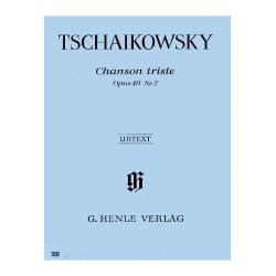 Pyotr Ilyich Tschaikovsky: Chanson Triste Op.40 No.2 (Urtext)