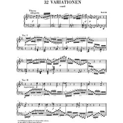 Ludwig Van Beethoven: 32 Variations In C Minor WoO 80