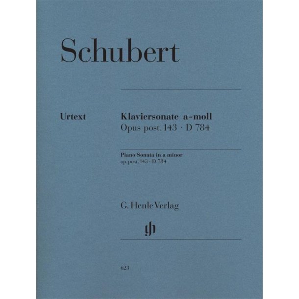 Franz Schubert: Klaviersonate A-Moll Op. 143 (Urtext)