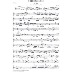 Wolfgang Amadeus Mozart: String Duos