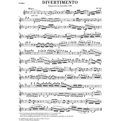 Wolfgang Amadeus Mozart: String Trio E flat major KV 563