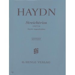 Franz Joseph Haydn: Streichtrios Heft III