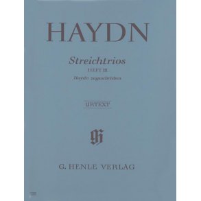 Franz Joseph Haydn: Streichtrios Heft III