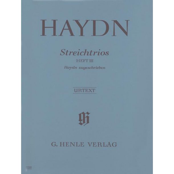 Franz Joseph Haydn: Streichtrios Heft III