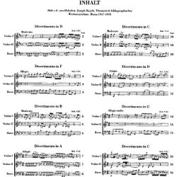 Franz Joseph Haydn: Streichtrios Heft III