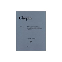 Frederic Chopin: Andante Spianato Und Grande Polonaise Brillante E Flat Op.22 (Henle Urtext Edition)