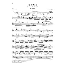 Claude Debussy: Sonata For Cello and Piano