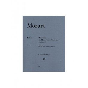 Wolfgang Amadeus Mozart: Quartette Fur Flote, Violine, Viola Und Violoncello