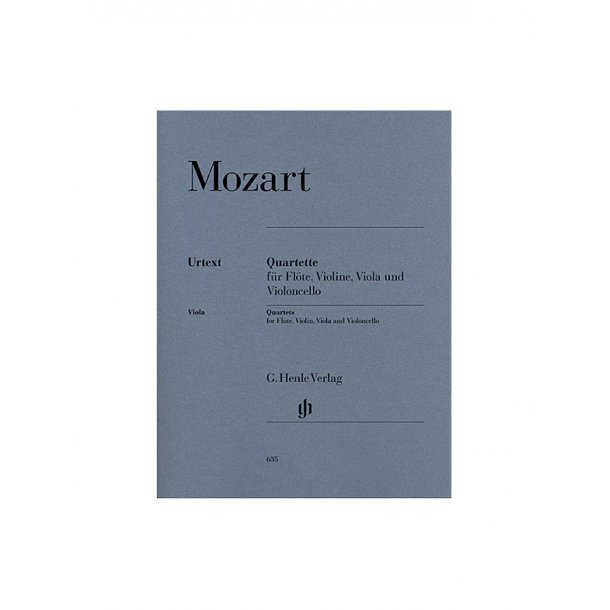 Wolfgang Amadeus Mozart: Quartette Fur Flote, Violine, Viola Und Violoncello