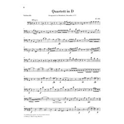 Wolfgang Amadeus Mozart: Quartette Fur Flote, Violine, Viola Und Violoncello