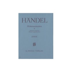 Georg Friedrich H&auml;ndel: Flute Sonatas, Volume II  [Hallenser-Sonatas], three Sonatas attributed to H&auml;ndel (with separate Flute/Basso Continuo part (two copies))