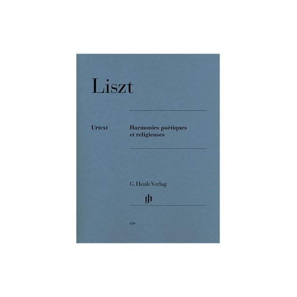 Franz Liszt: Harmonies Potiques et Religieuses (Henle Urtext Edition)