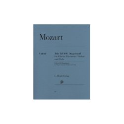 W.A. Mozart: Trio K.498 For Piano, Clarinet (Violin) and Viola