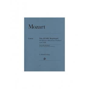 W.A. Mozart: Trio K.498 For Piano, Clarinet (Violin) and Viola