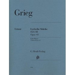 Edvard Grieg: Lyric Pieces Book III Op.43