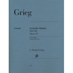 Edvard Grieg: Lyric Pieces Book III Op.43