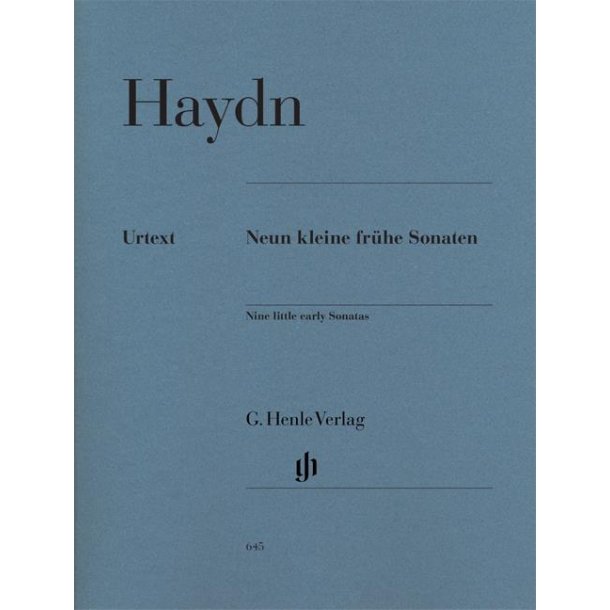 Joseph Haydn: Nine Little Early Sonatas Hob.XVI:1, 3, 4, 7-10, G1, D1 ()