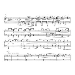Max Reger: Suite e minor for Organ op. 16 - composers transcription for Piano four-hands (First Edition)