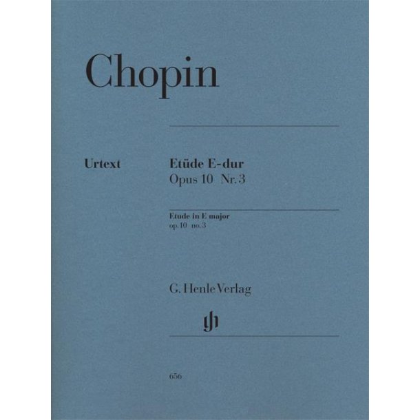 Frederic Chopin: Etude In E Major, Op. 10, No. 3