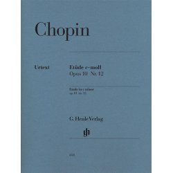 Frederic Chopin: Etude C Minor Op. 10 No. 12