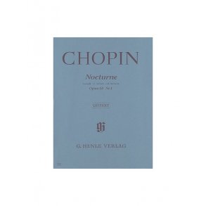 Frederic Chopin: Nocturne C Minor Op. 48 No.1(Henle Urtext Edition)