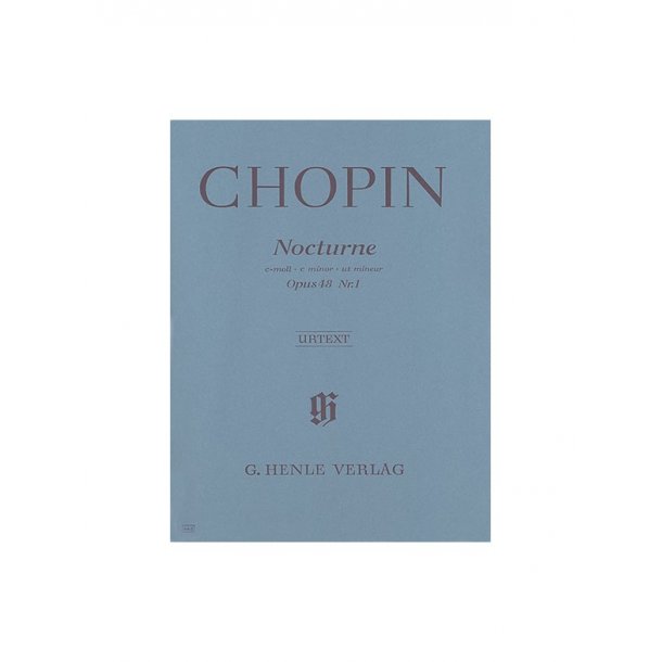 Frederic Chopin: Nocturne C Minor Op. 48 No.1(Henle Urtext Edition)