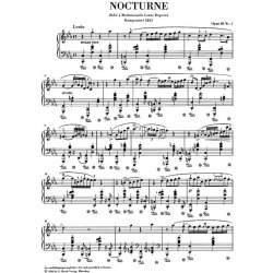 Frederic Chopin: Nocturne C Minor Op. 48 No.1(Henle Urtext Edition)