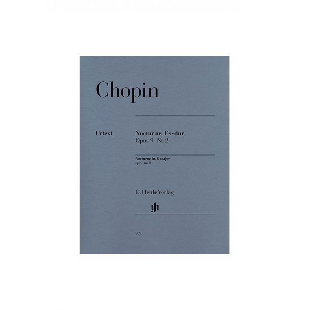 Frederic Chopin: Nocturne In E Flat Op.9 No.2 (Urtext Edition)