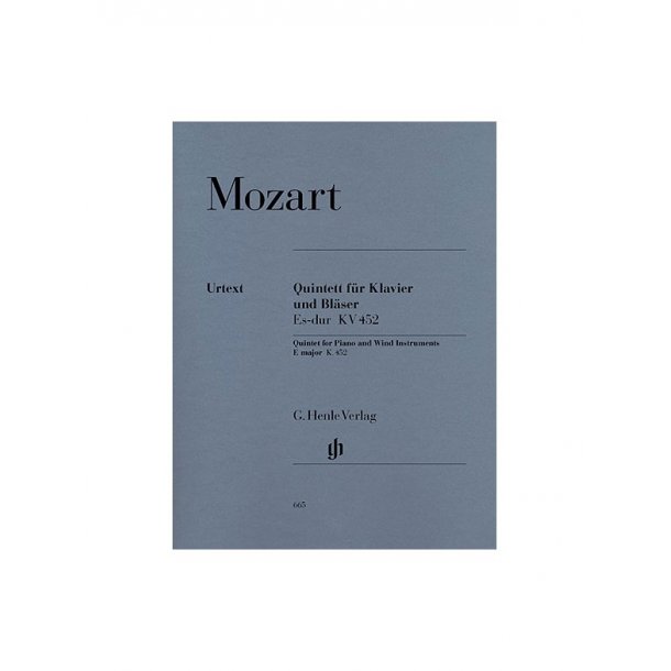 Wolfgang Amadeus Mozart: Quintet In E Flat Major KV 452