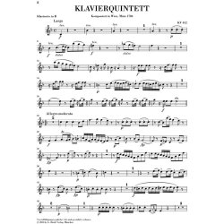 Wolfgang Amadeus Mozart: Quintet In E Flat Major KV 452